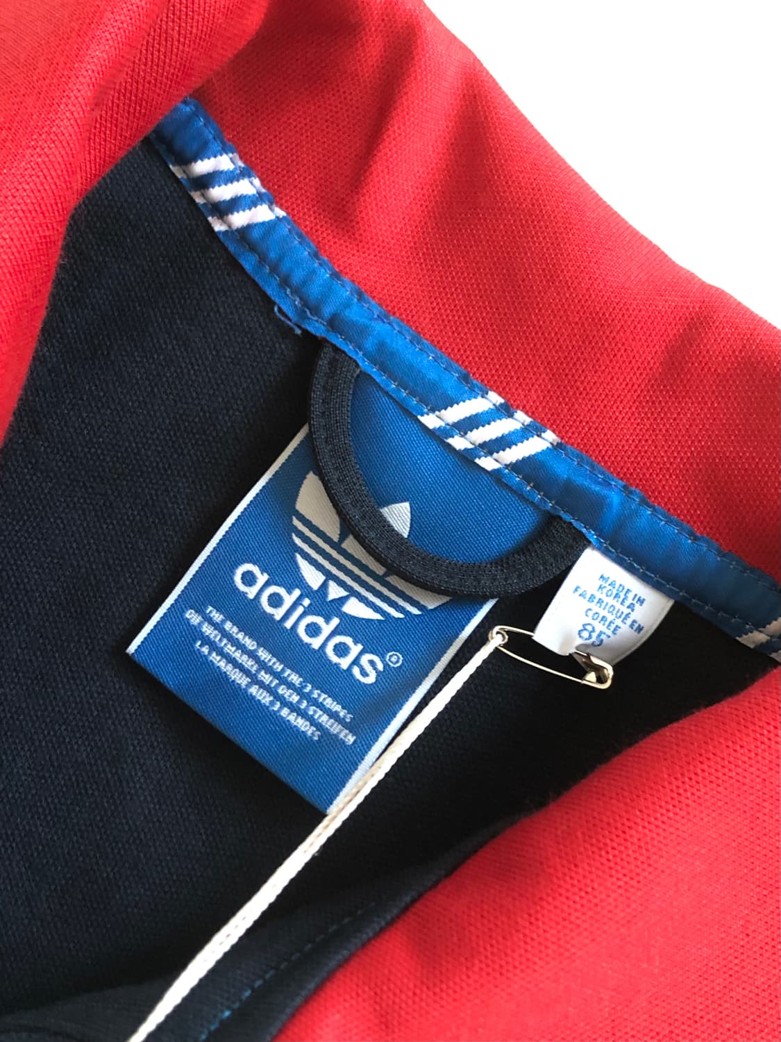 Adidas 아디다스 유로파 레드/네이비 트랙탑 (새상품) 상품이미지5