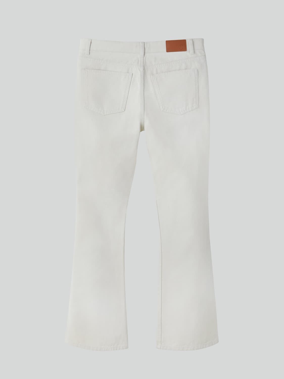 렉토 26SS 빈티지 페인티드 플레어 팬츠 에크루 상품이미지7