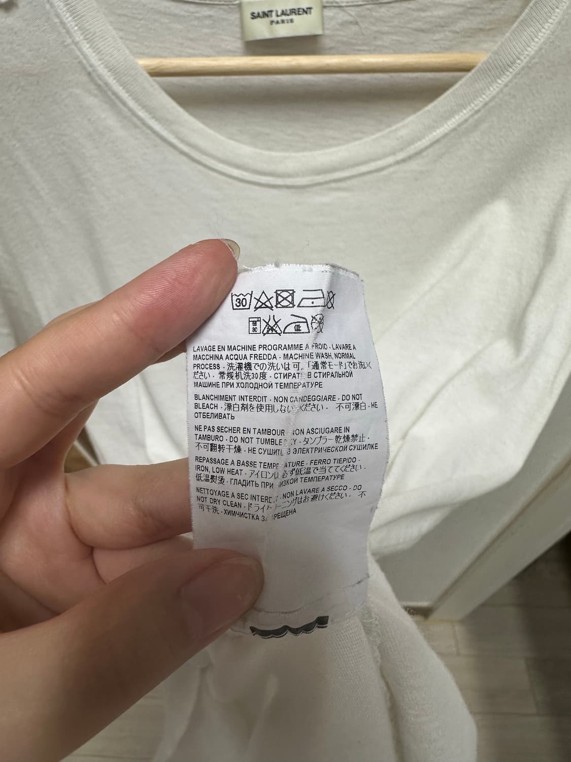 생로랑 디스 티셔츠 상품이미지4