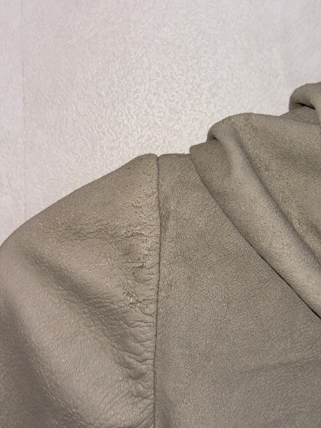 Rick Owens lamb skin draped over hood jk 상품이미지9