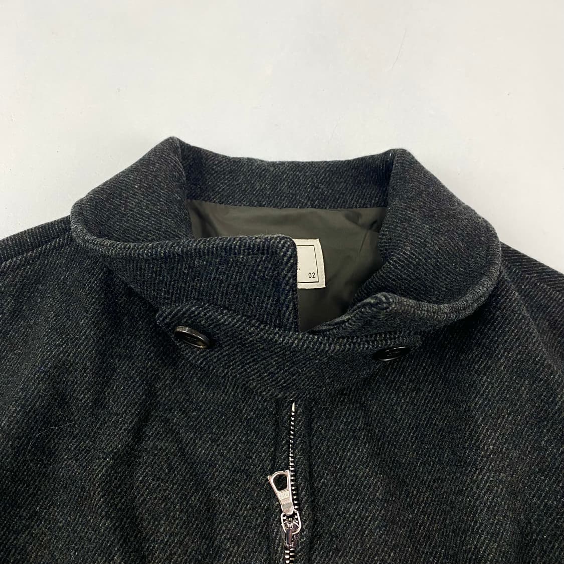 어나더오피스 울 볼륨 블루종 자켓 (105) 상품이미지4