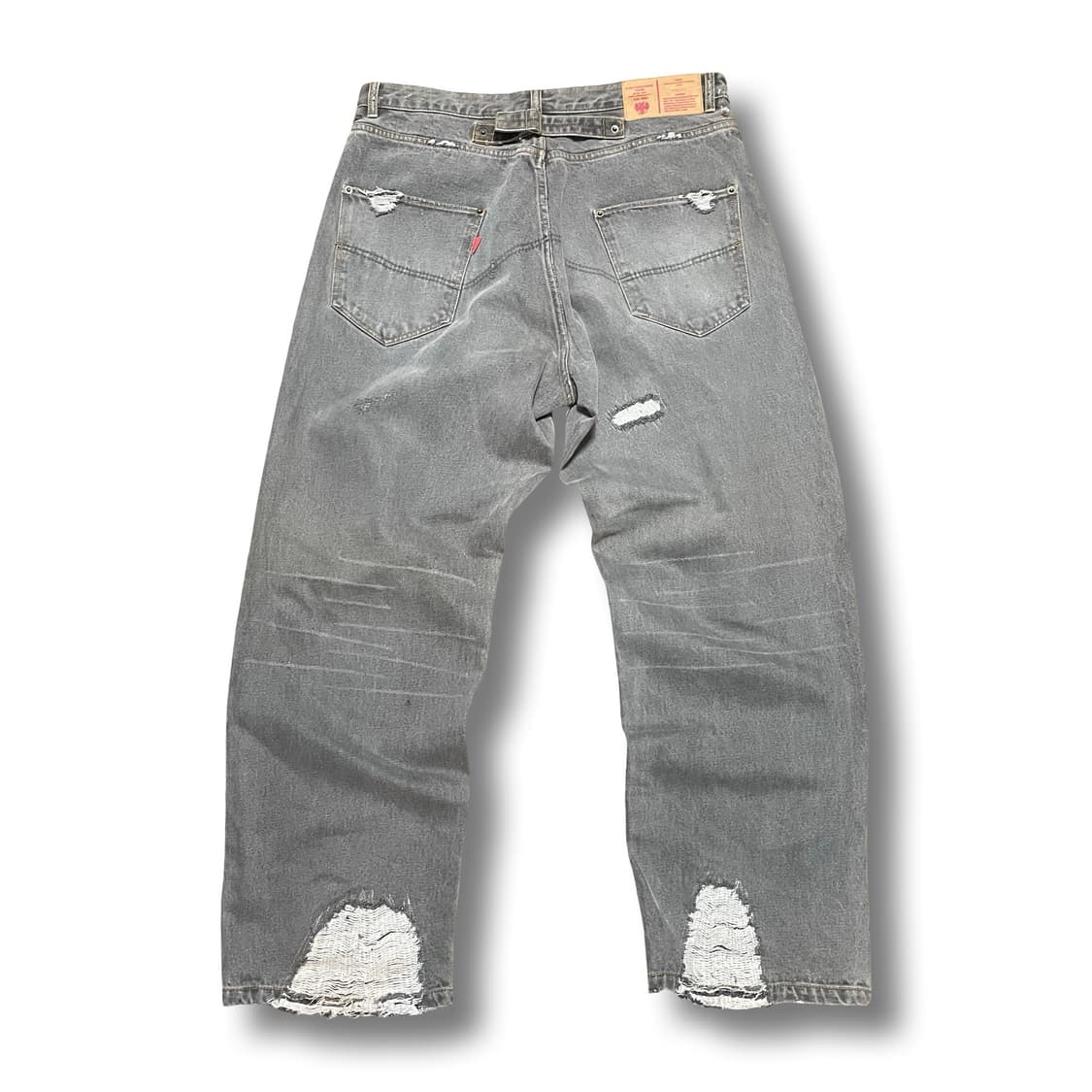 [36] WTAPS 일본빈티지 와이드 데미지 데님팬츠 상품이미지5