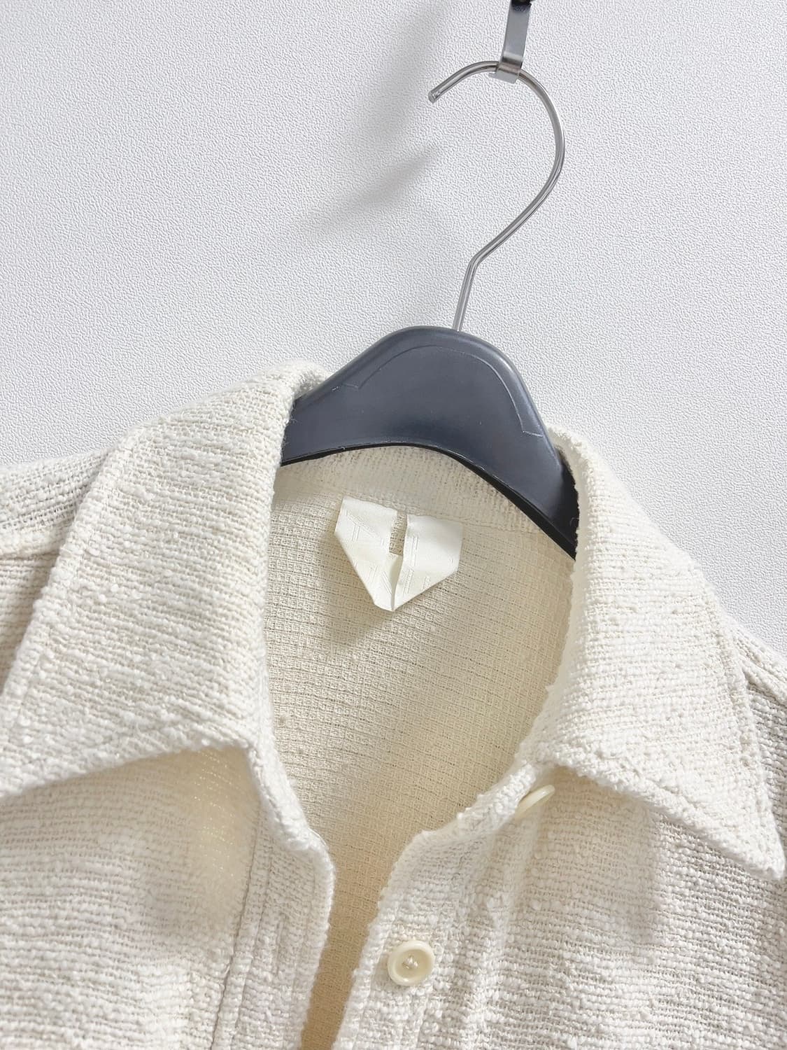 아르켓 코튼 트위드 셔츠 자켓 상품이미지4