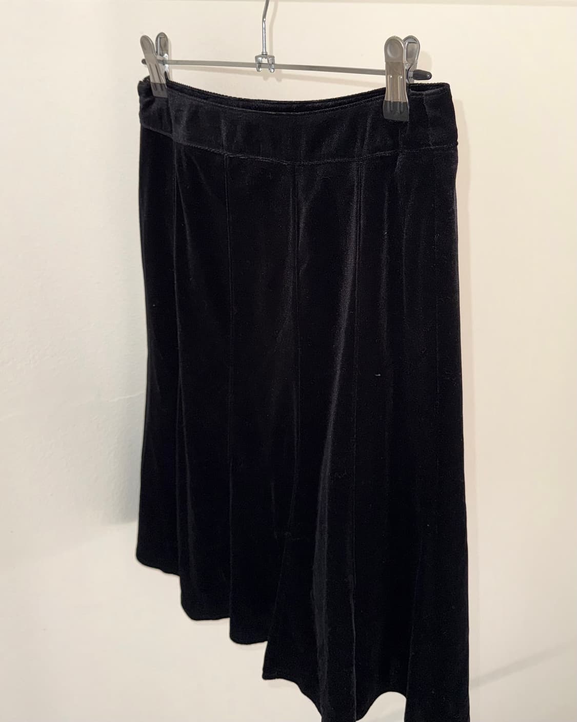 빈티지 벨벳 스커트 상품이미지4