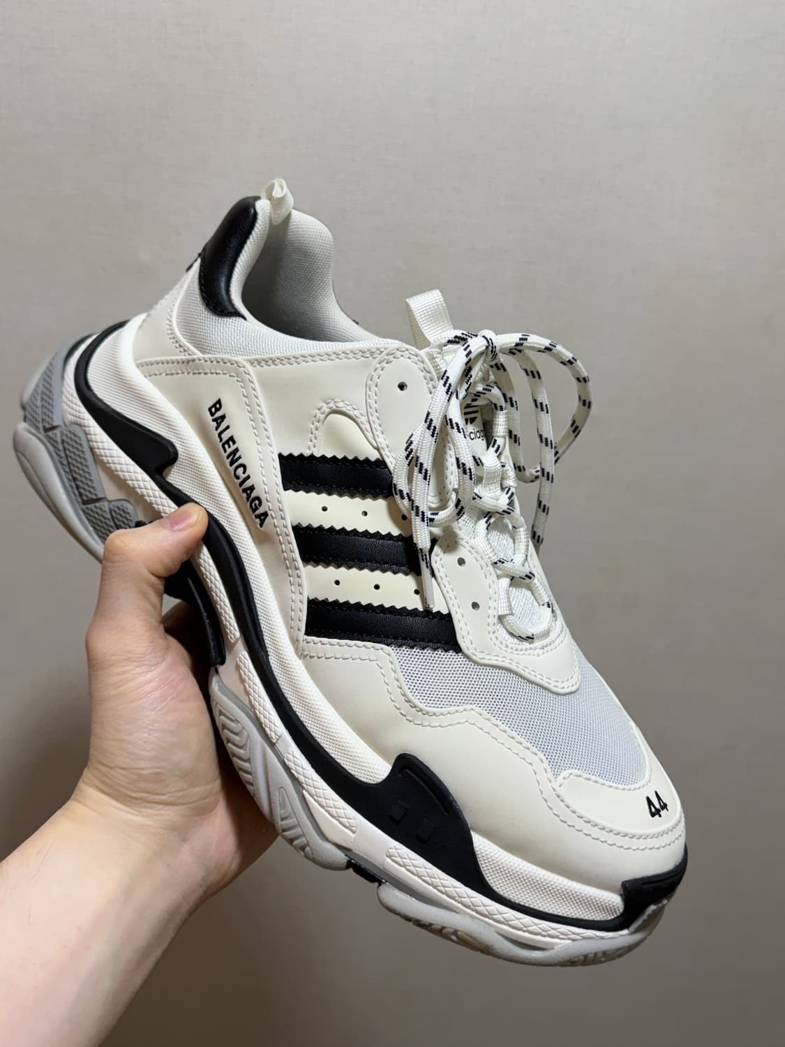 (44) 발렌시아가 아디다스 트리플s 상품이미지1