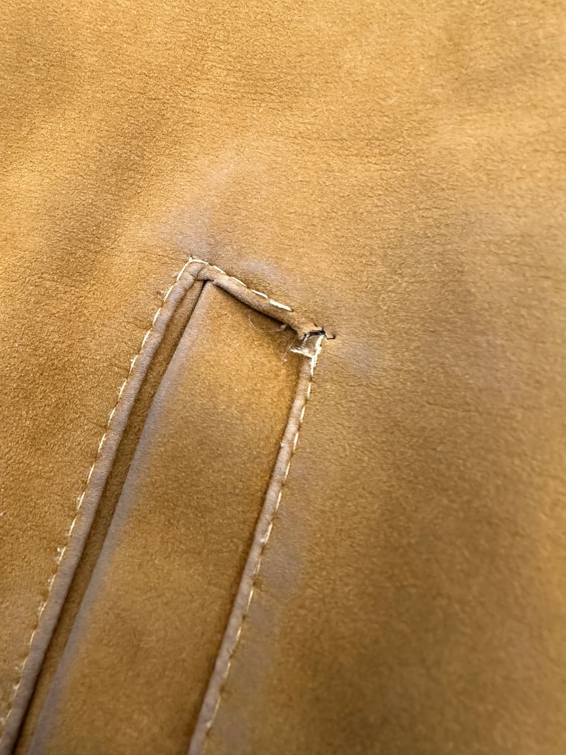 90s 이태리 스웨이드 봄버 자켓 XXL 상품이미지8