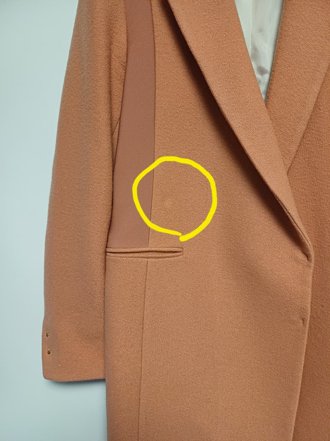 it MICHAA 코랄 울 코트 / 울87 / 55 / 데일리 결맞음 코 상품이미지9