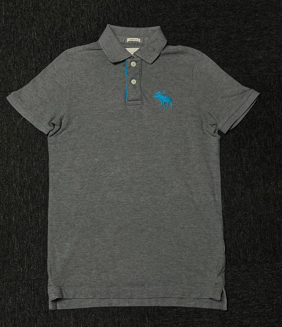 Abercrombie 무스 로고 폴로 셔츠 상품이미지1