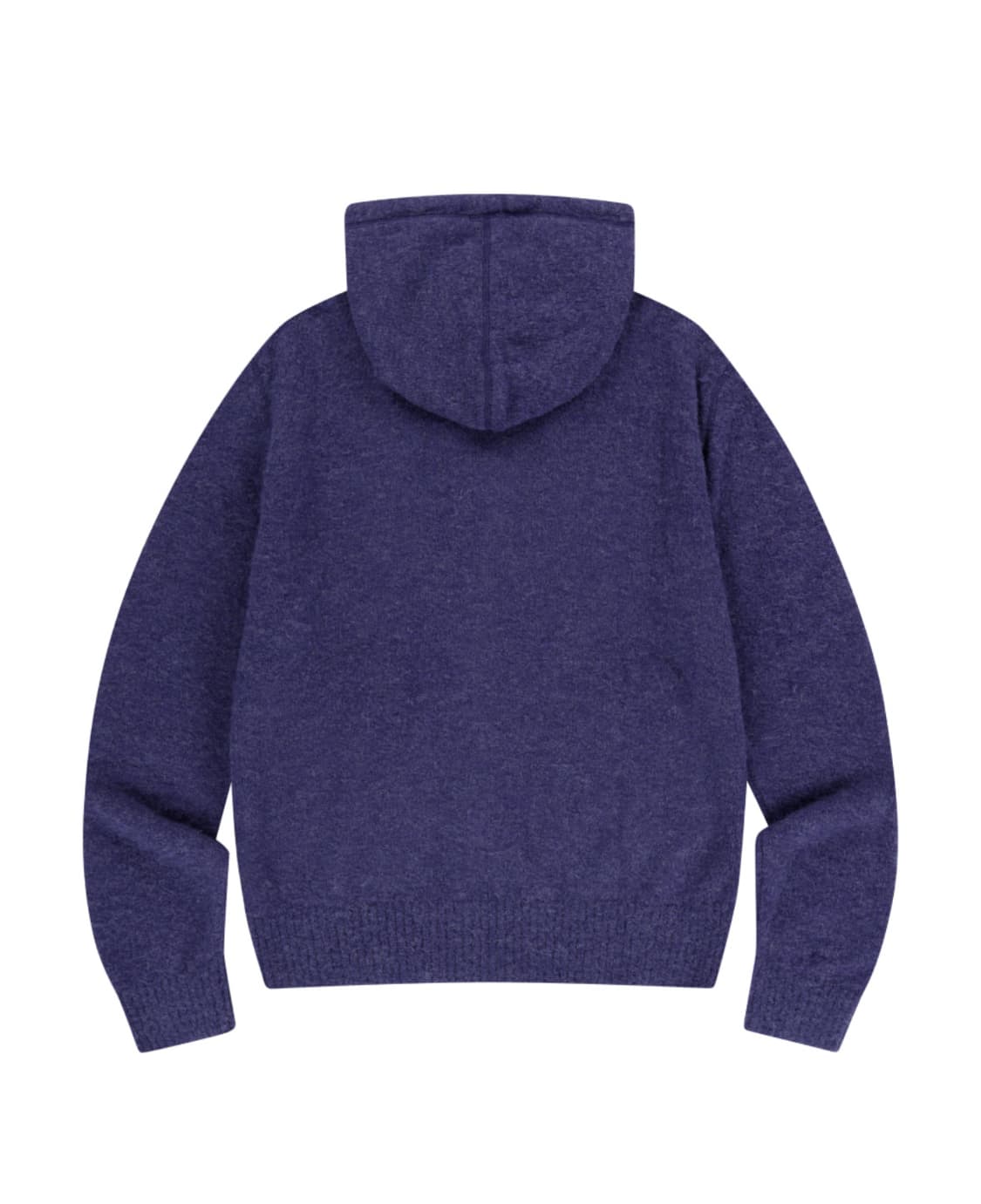 더바이닐하우스 니트집업 퍼플 S 상품이미지3