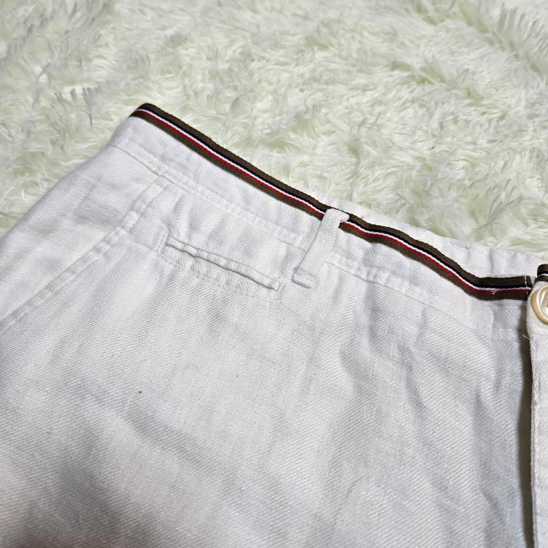 자라(ZARA) 린넨 사이드라인 반바지 36~ 상품이미지5