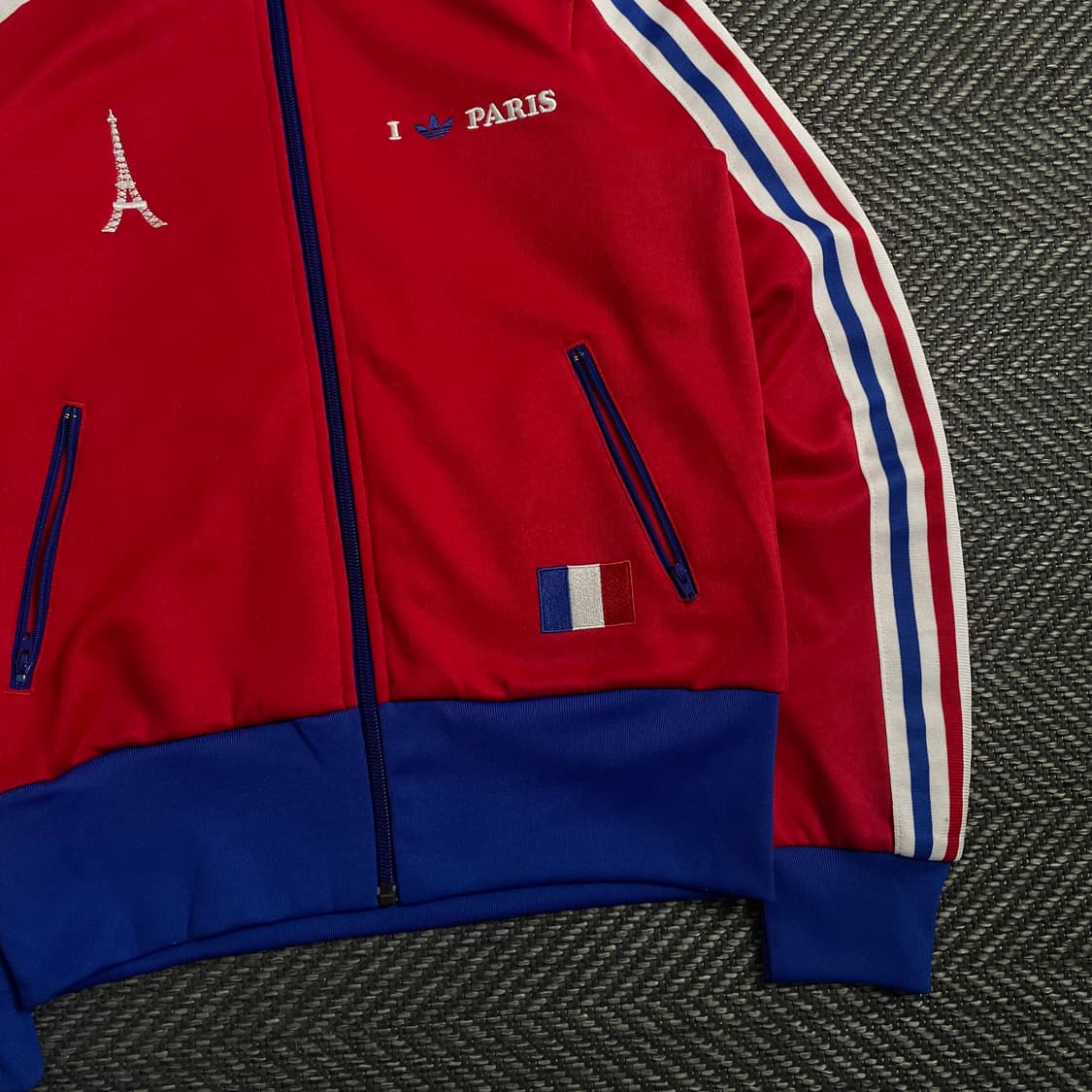 아디다스 파리 빅로고 크롭 트랙탑 져지o 3948 상품이미지2