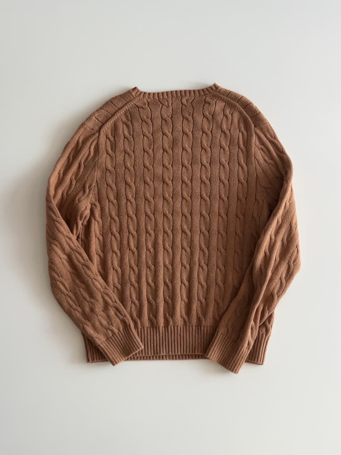 폴로 랄프로렌 케이블 꽈배기 니트 L 상품이미지5