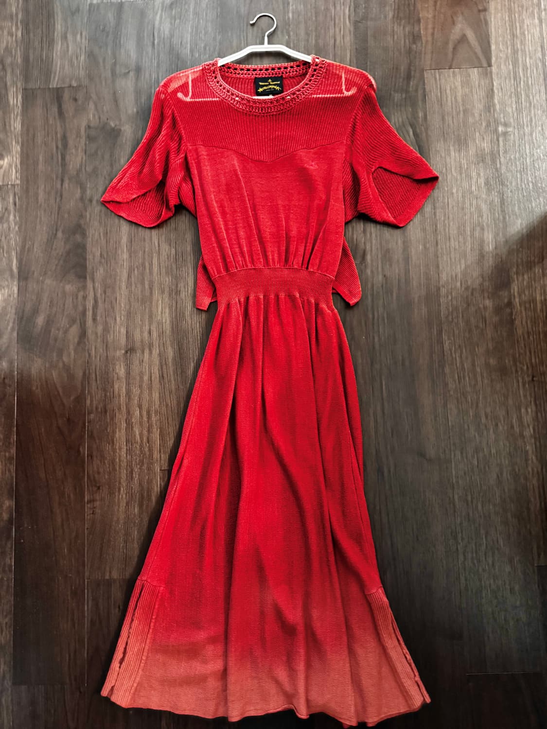 비비안웨스트우드 니트 롱 원피스 상품이미지1