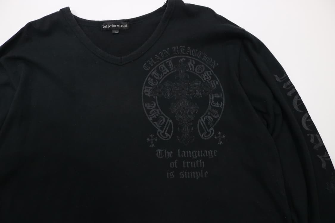 펑크 스트릿 프린팅 티셔츠 상품이미지4