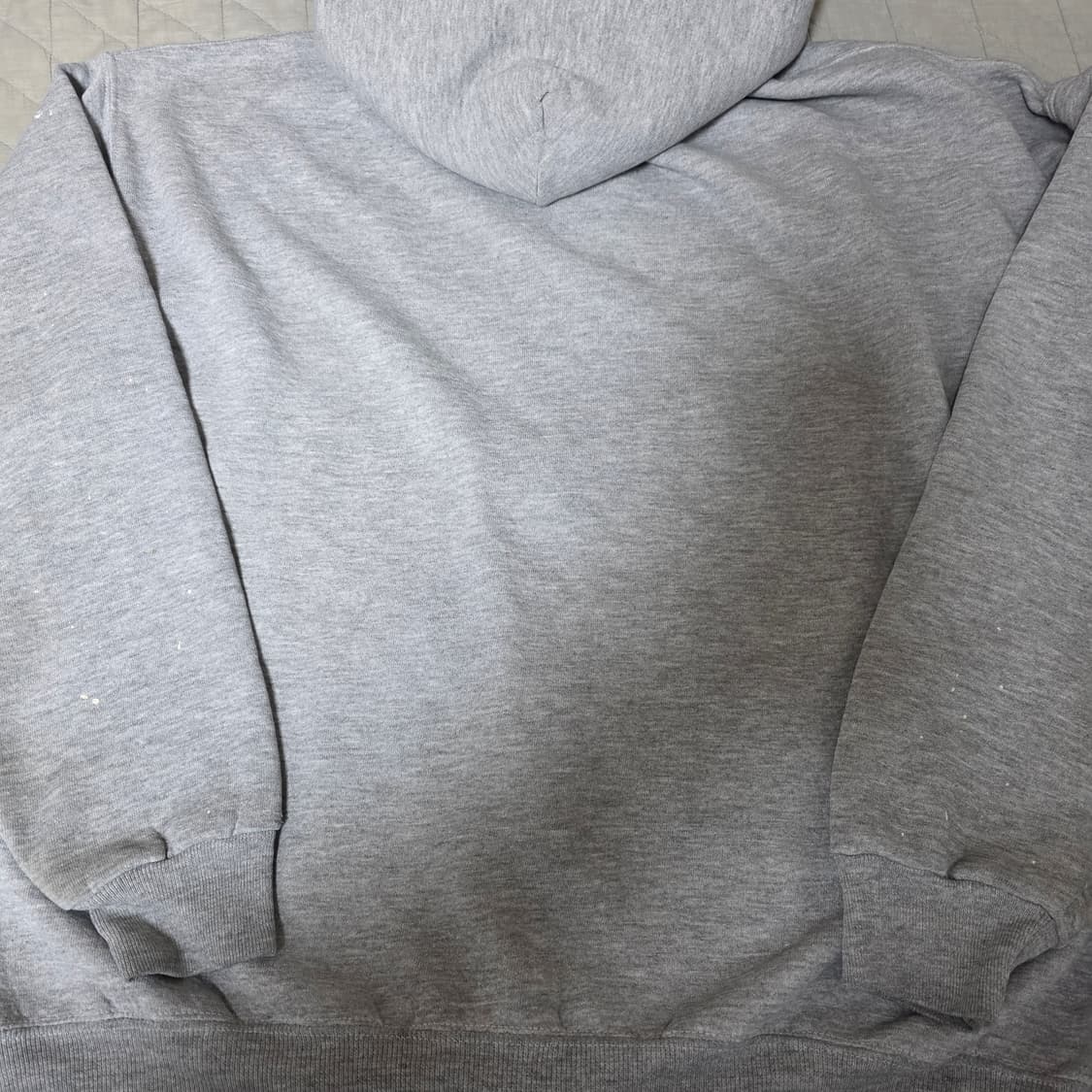 [XL] 90s 빈티지 러셀 애슬레틱 후드집업 그레이 ver. 페인팅 상품이미지5