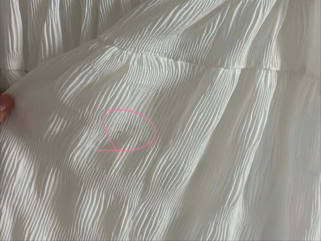 화이트 미니 스커트 상품이미지2