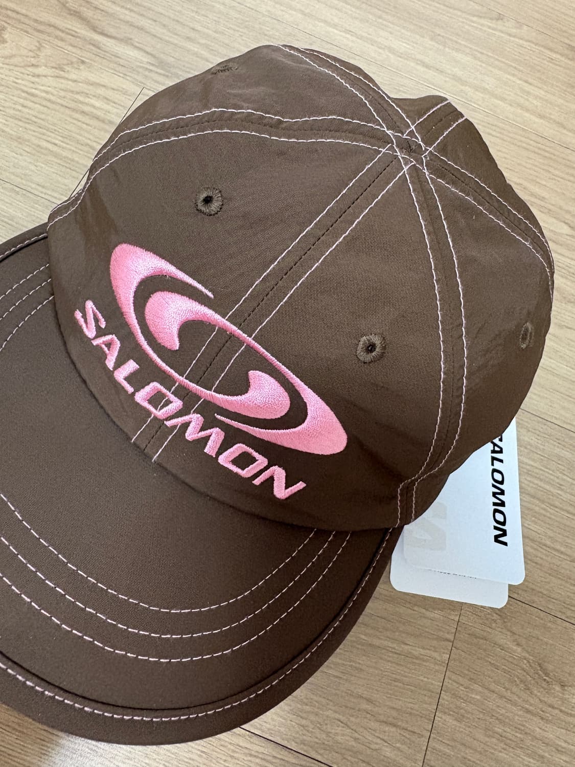 (새상품) 살로몬 링크 LT 6 패널 캡 브라운 상품이미지1