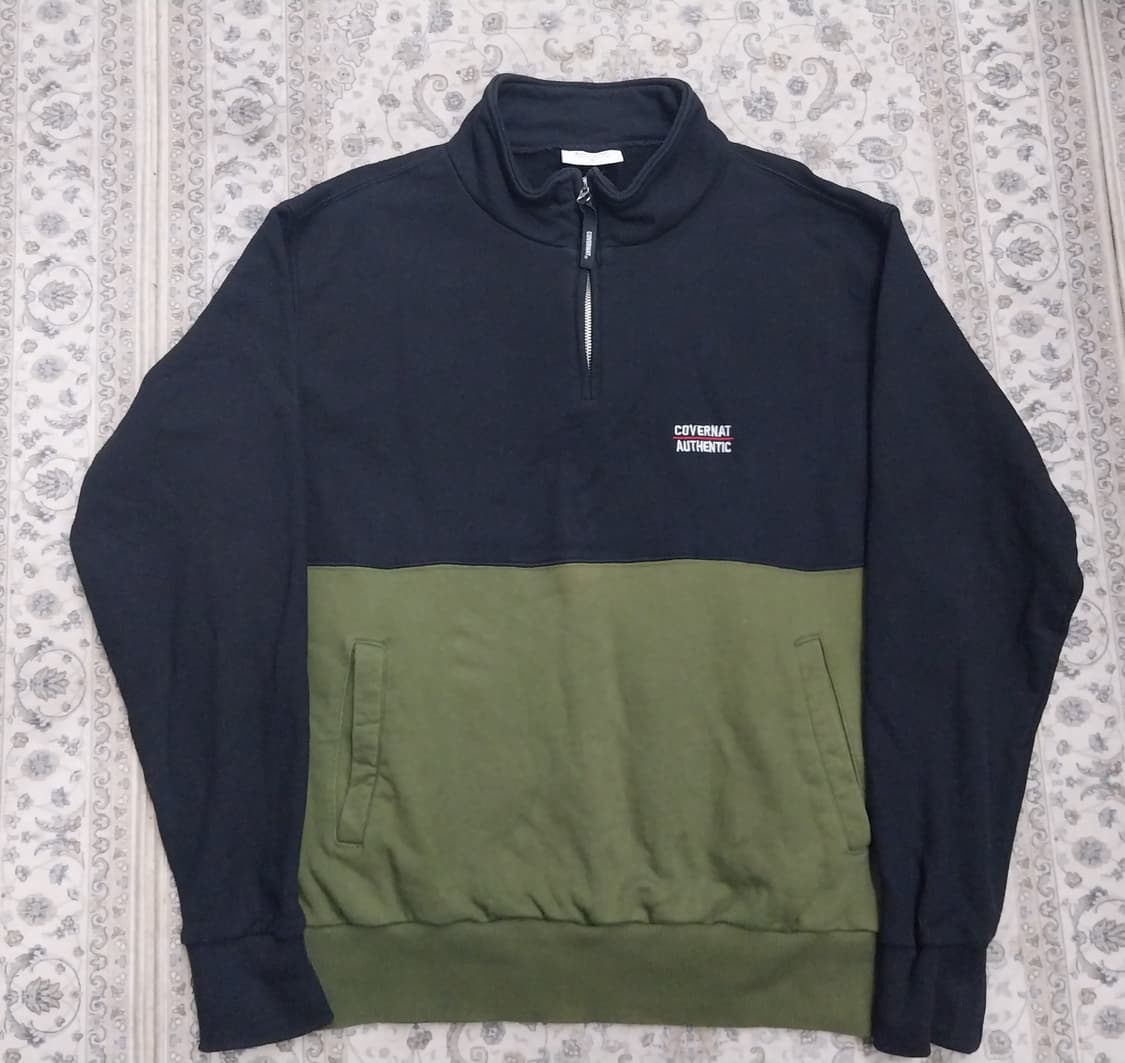 COVERNAT 하프집업 맨투맨 M 상품이미지1
