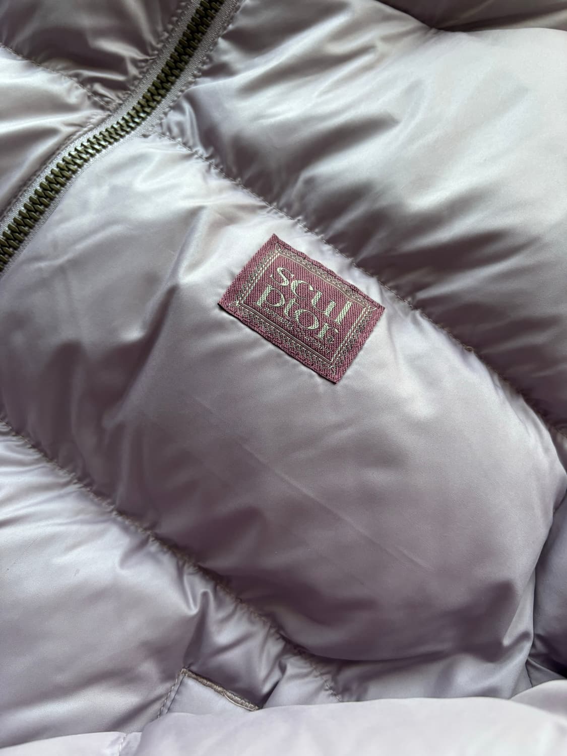 스컬프터 숏패딩 라벤더 S 상품이미지3