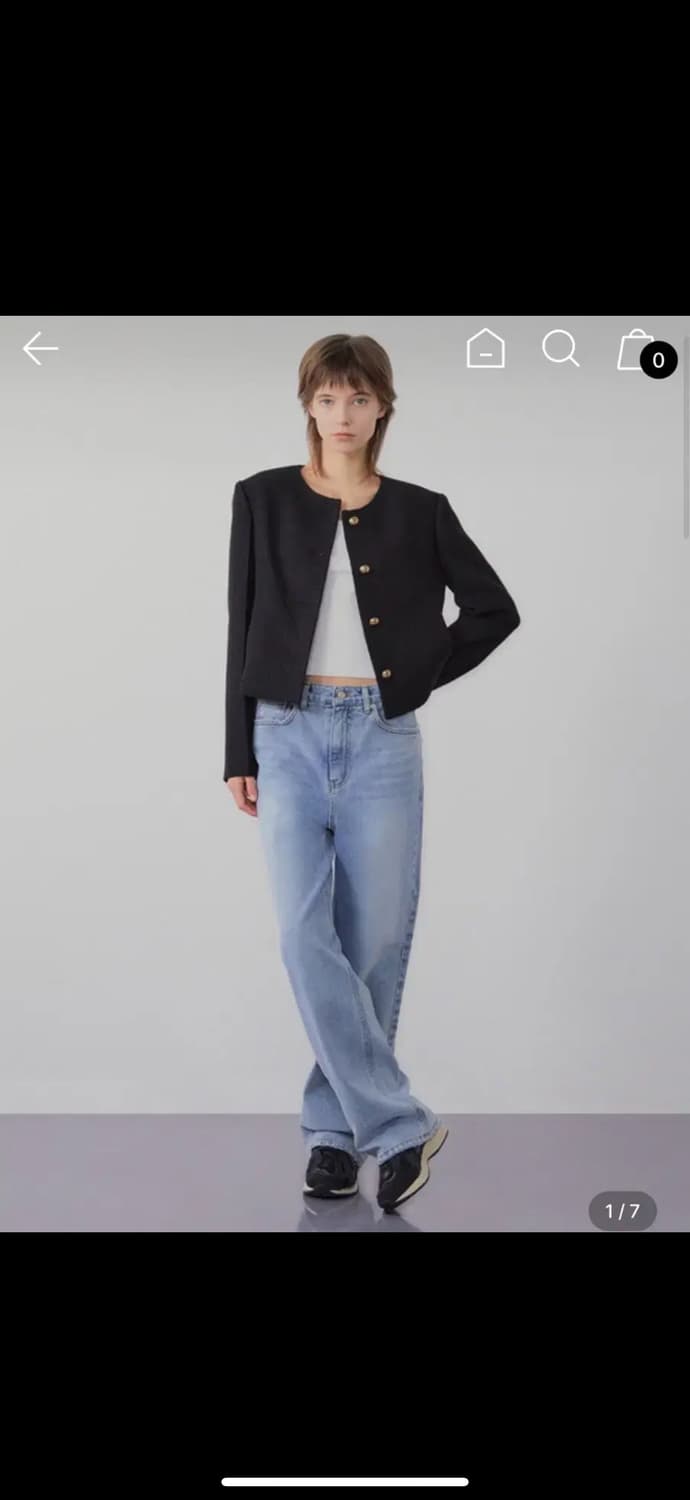 인스턴트펑크 트위드 블랙 상품이미지2