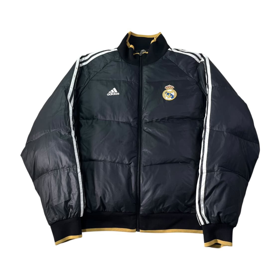105 아디다스 레알마드리드 삼선 구스다운 패딩 상품이미지1