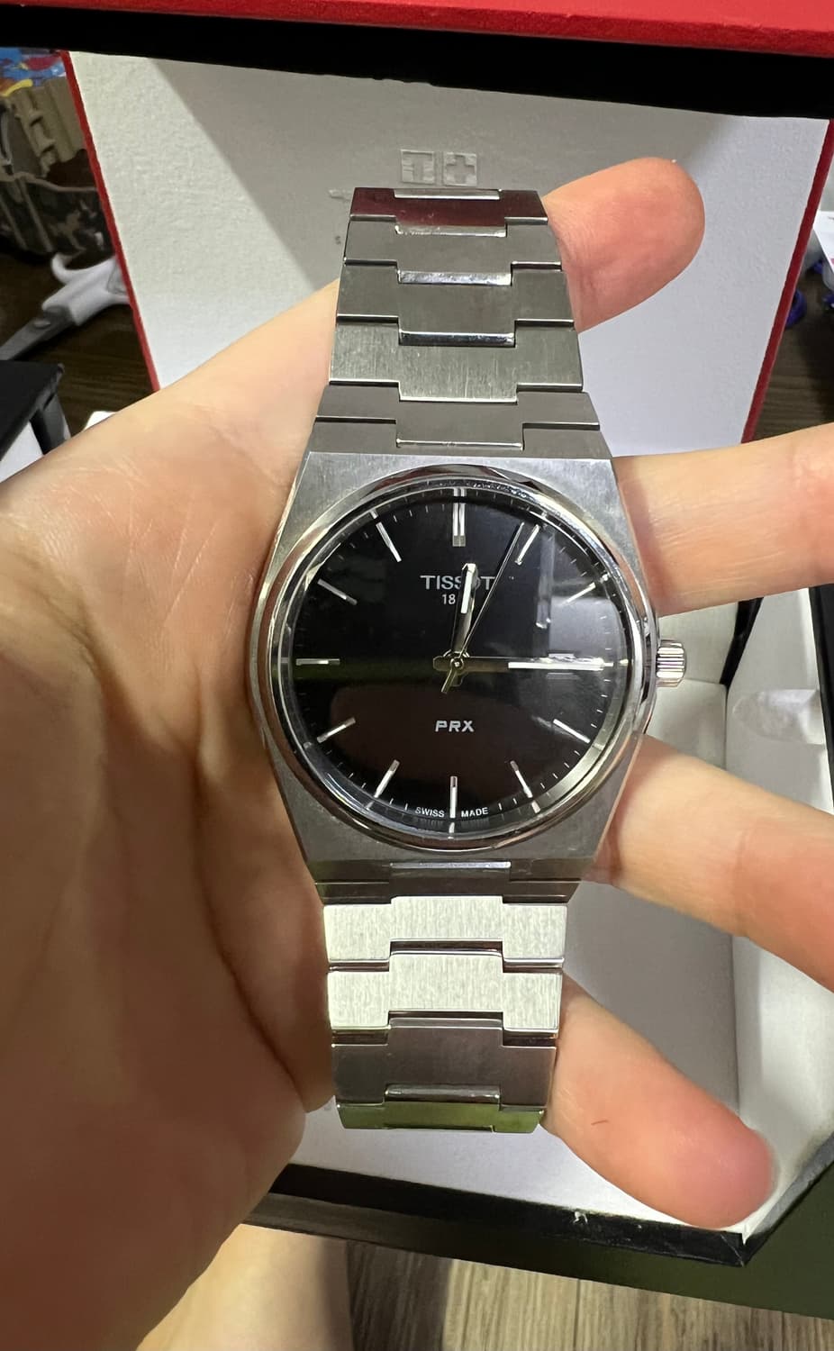 티쏘 prx 쿼츠 검판 40mm 상품이미지2