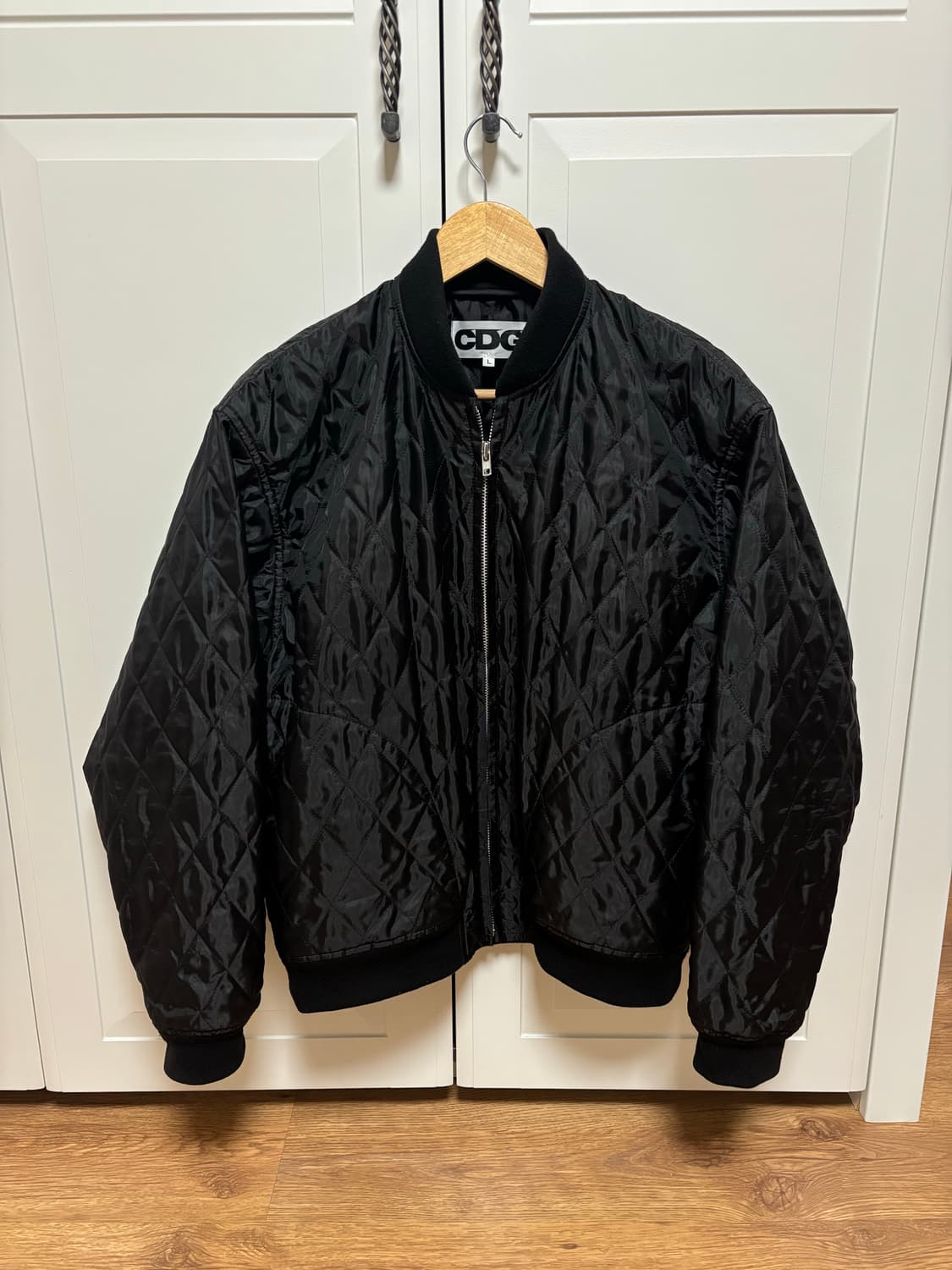 CDG 꼼데가르송 퀼티드 스태프 블루종 L 상품이미지2