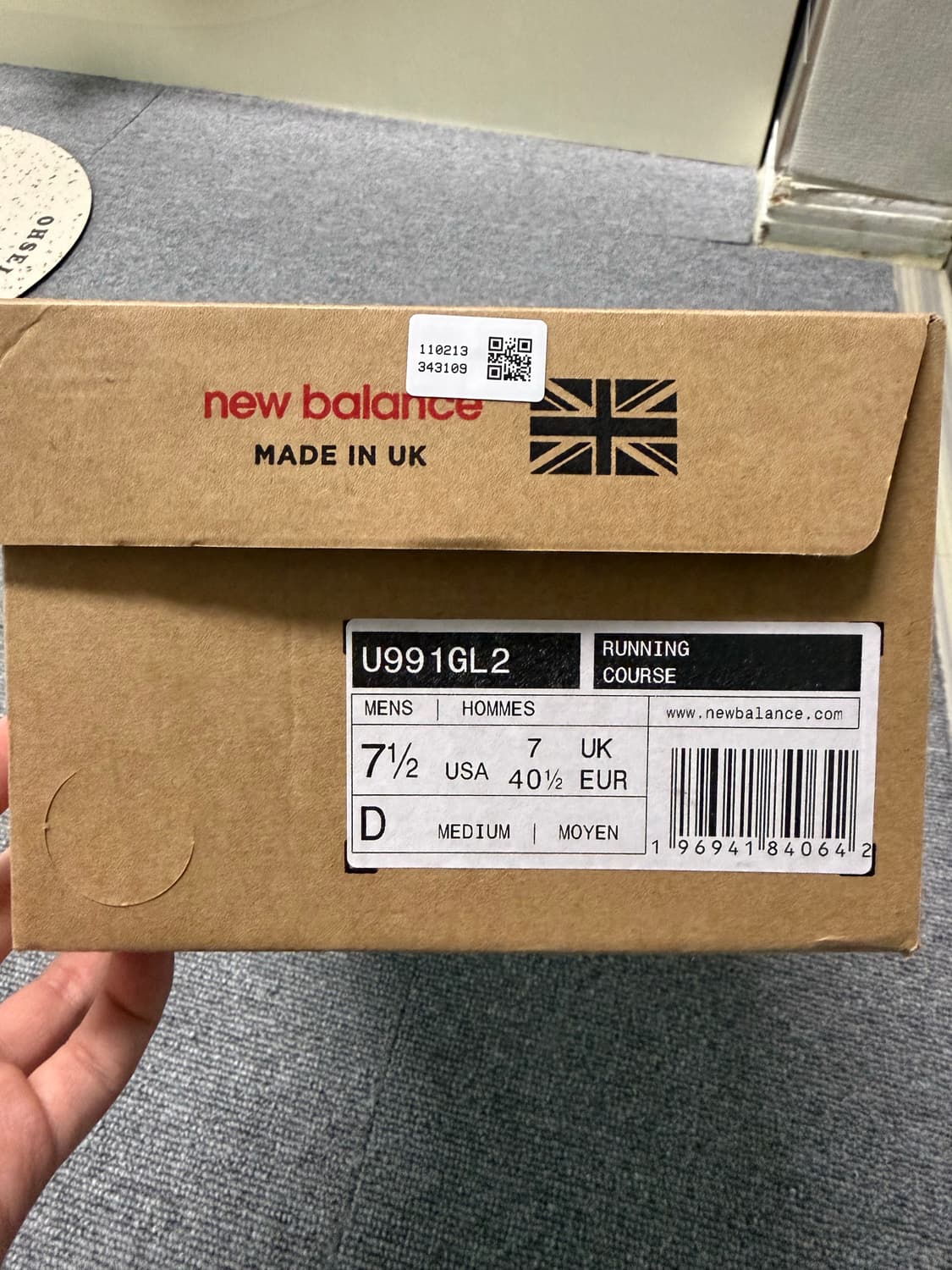 뉴발란스 991v2 그레이255 상품이미지6