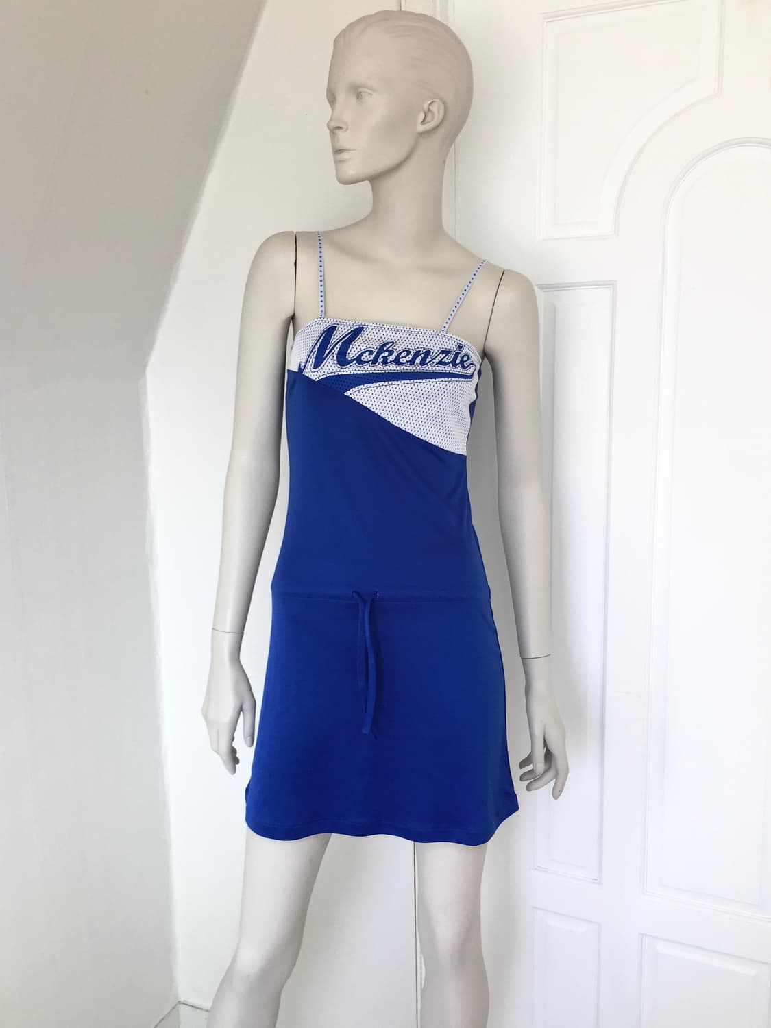 Sporty Blue Slim Fit Dress 상품이미지2
