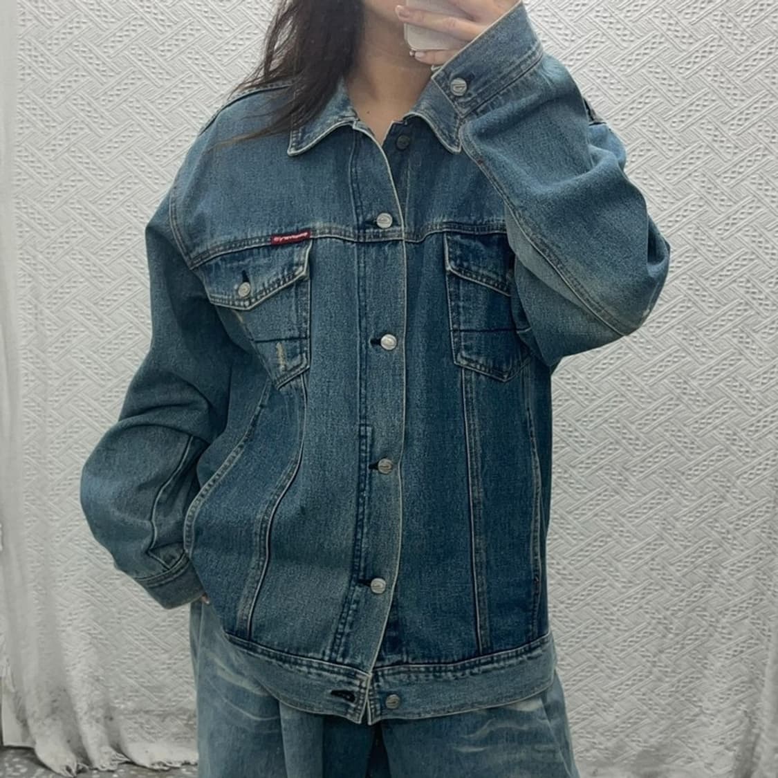 퀵실버 올드스쿨 투포켓 데님 청자켓 105 C06331 상품이미지1