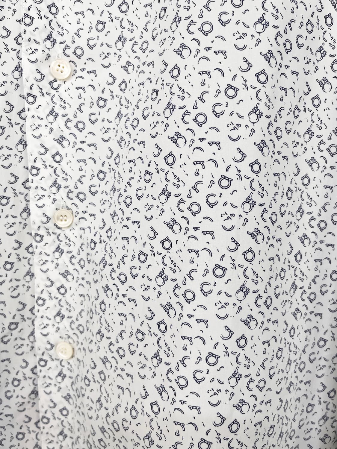 살바토레 페라가모 패턴 셔츠 상품이미지7