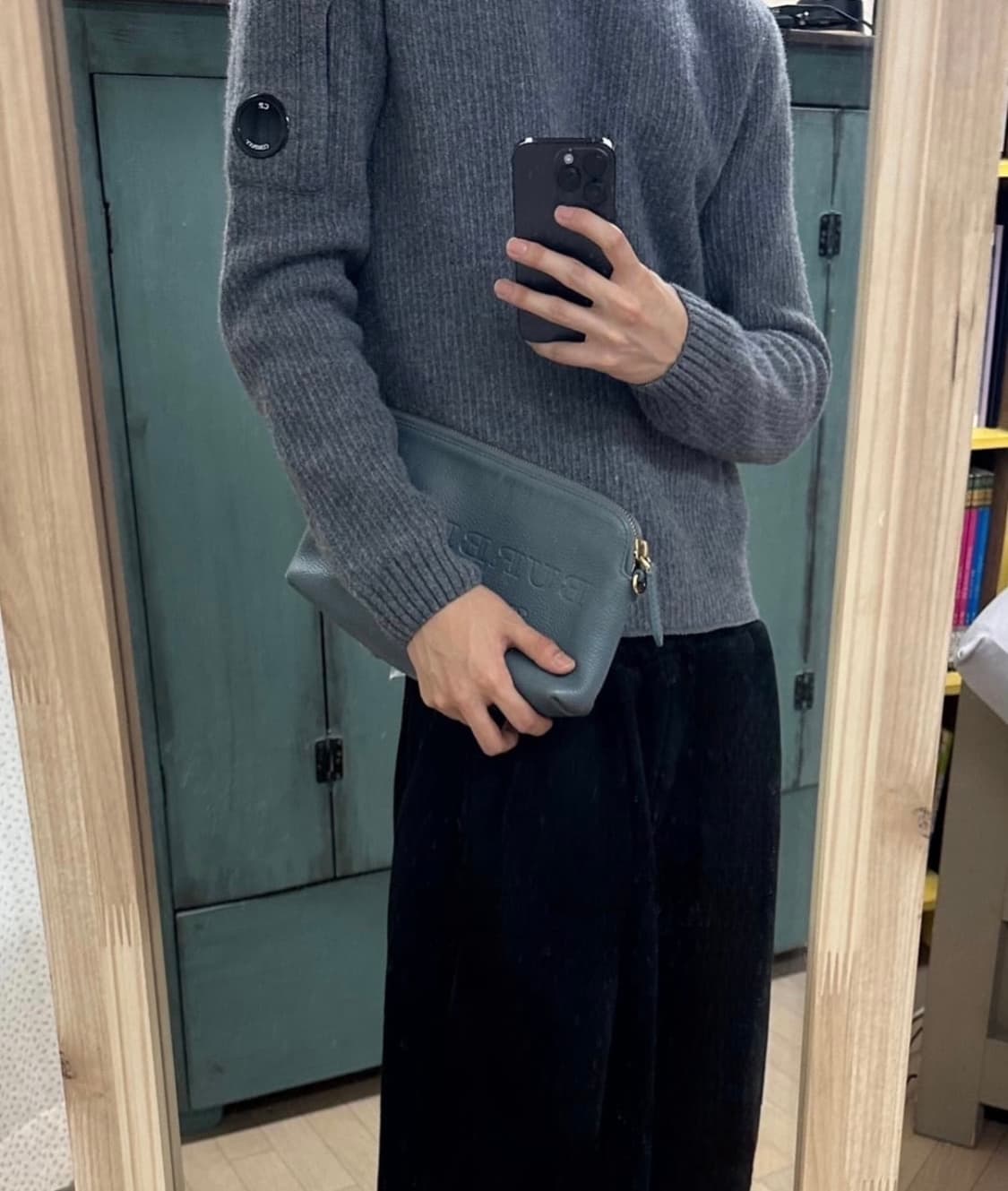Cp컴퍼니 씨피컴퍼니 챠콜 니트M 상품이미지1