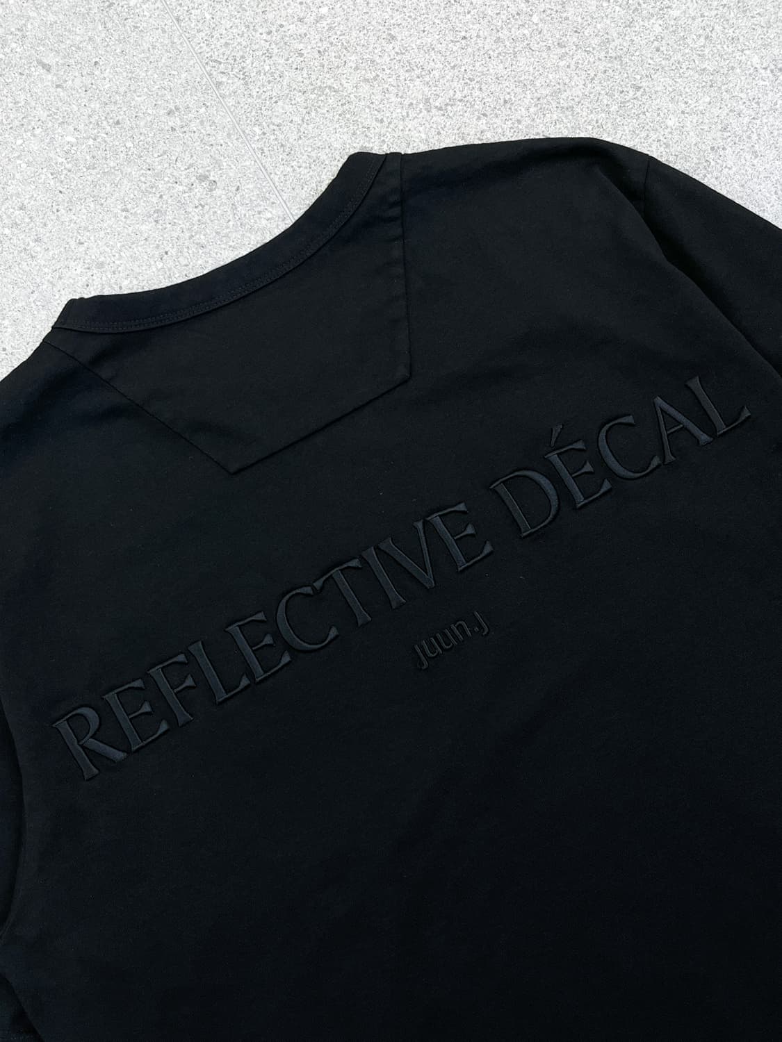 준지 19FW 리플렉티브 데칼 티셔츠 상품이미지6