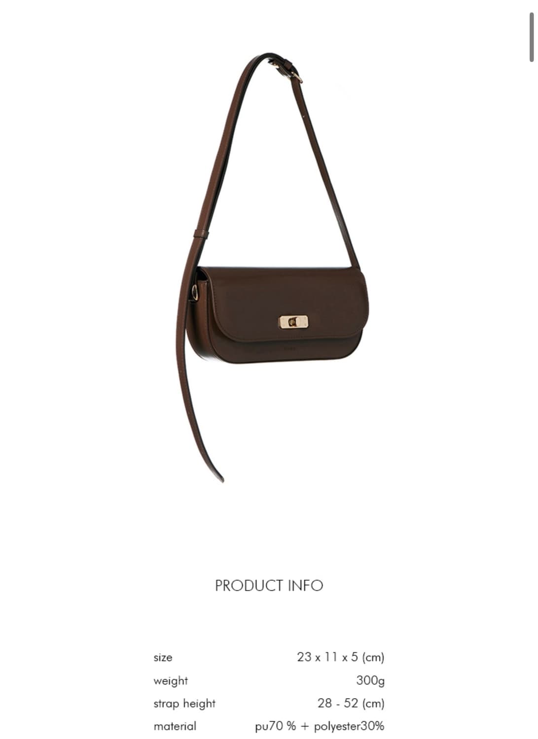 Donkie 돈키 long body 롱바디 - 다크브라운 상품이미지2