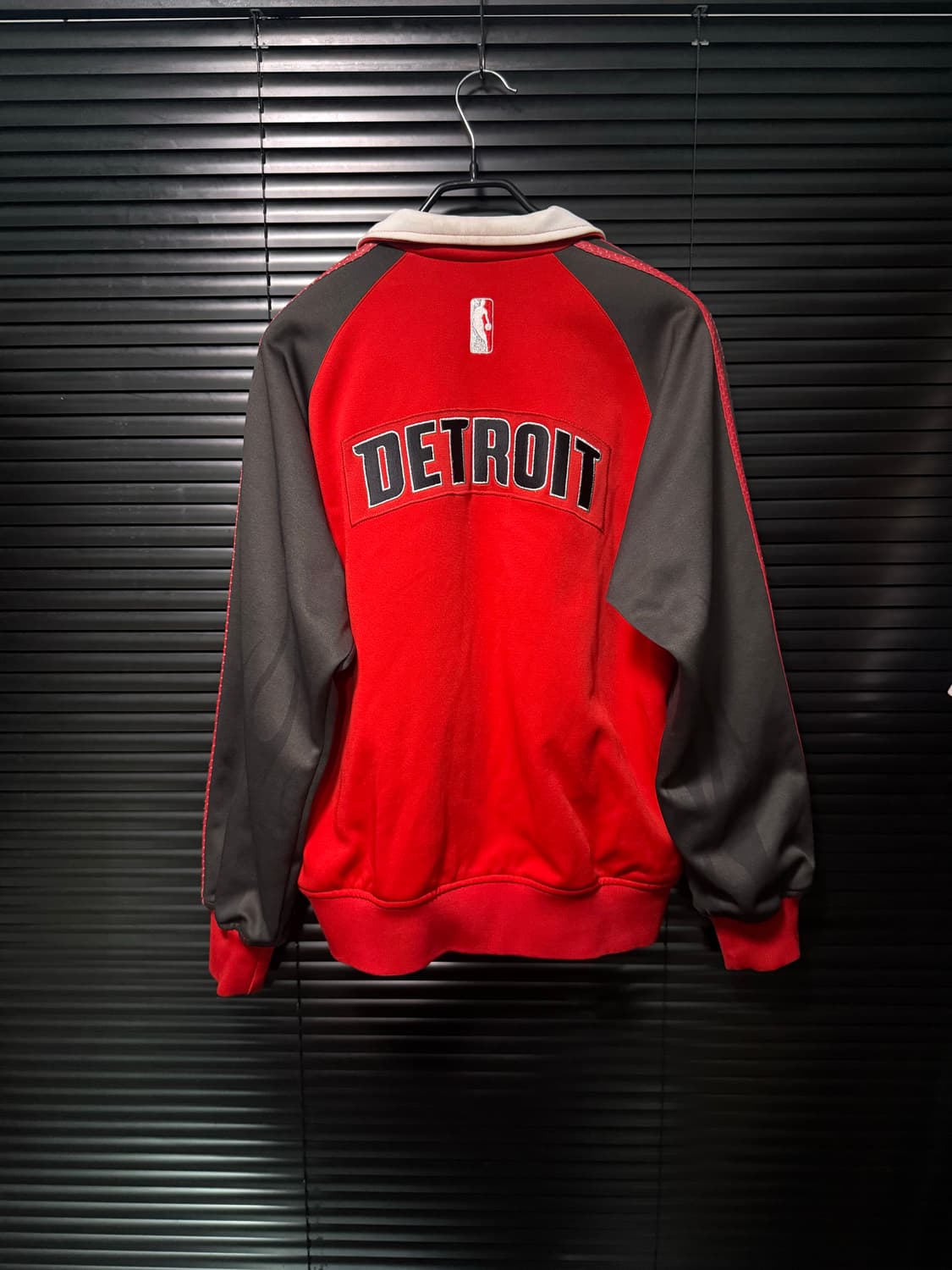 아디다스 NBA 디트로이트 레드 져지 저지 트랙탑 집업 농구 트레이닝 S 상품이미지7