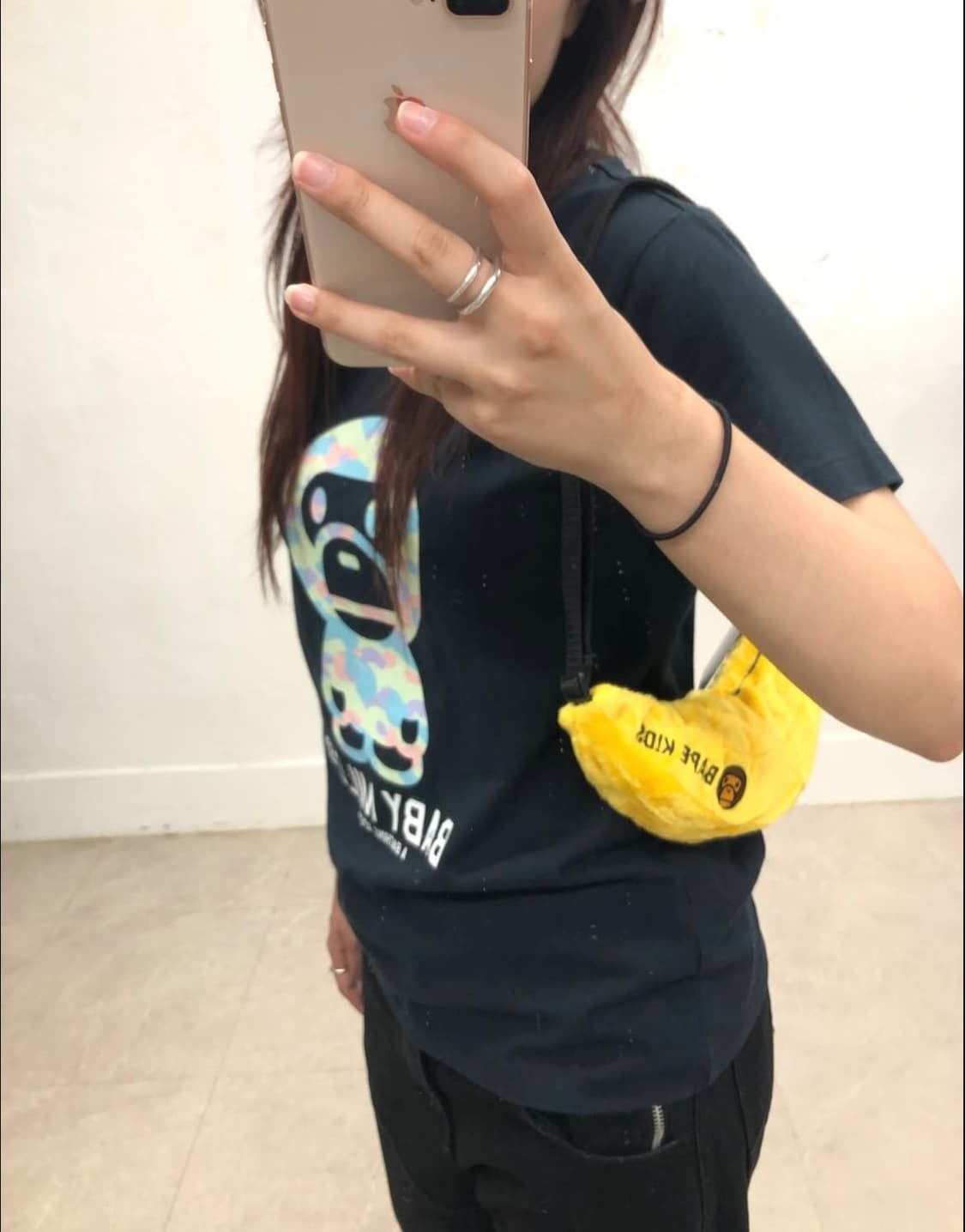베이비 마일로 반팔 티셔츠 베이프 반팔  상품이미지3