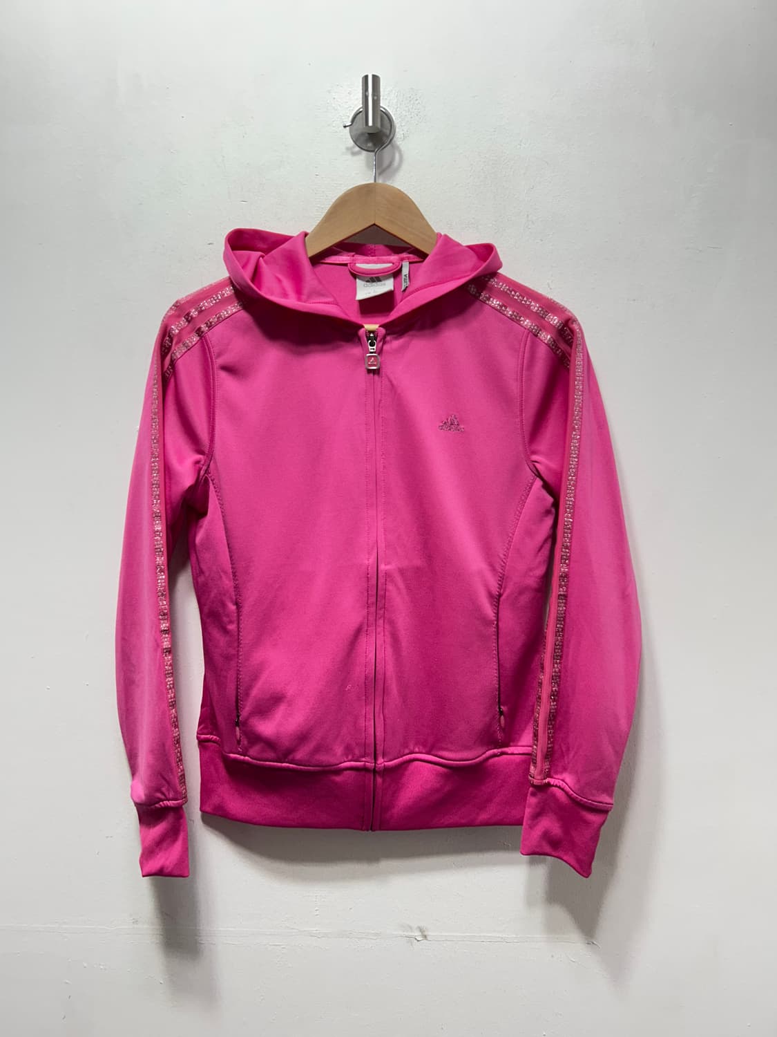 아디다스 여성 후드 집업 져지 트랙 자켓 우주매물 L  상품이미지1