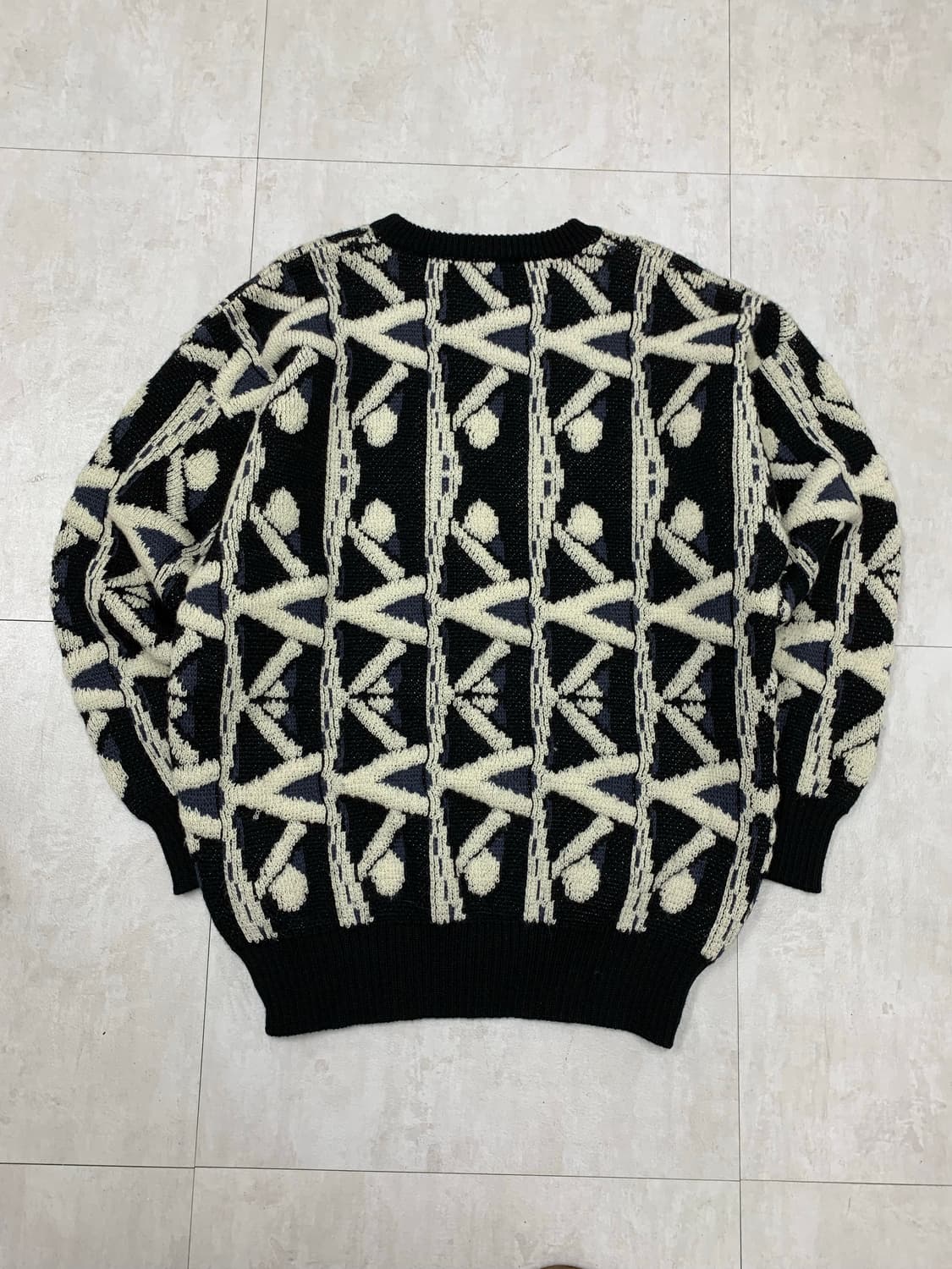 Sovrano 패턴 니트 #455 상품이미지6