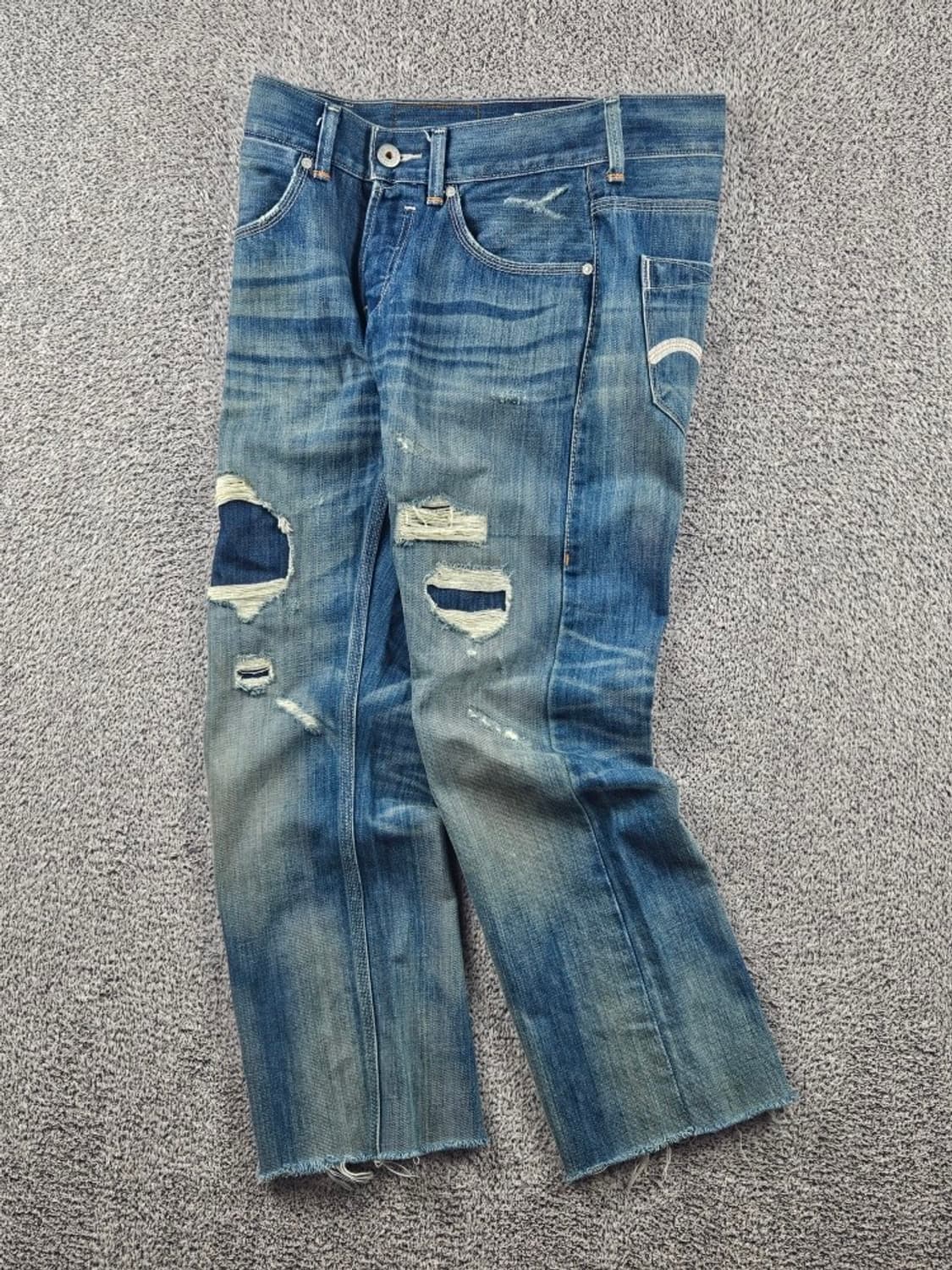 리바이스 522 데미지 워싱 진 데님 팬츠 ( 32X33 )/ 10897 상품이미지2