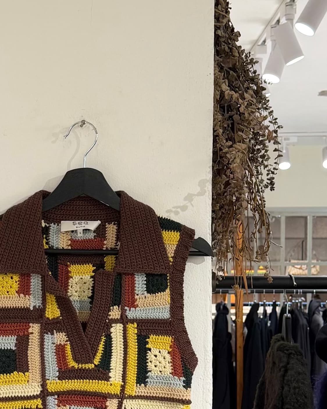 씨 뉴욕 브라운 아그네스 크로쉐 베스트 상품이미지3