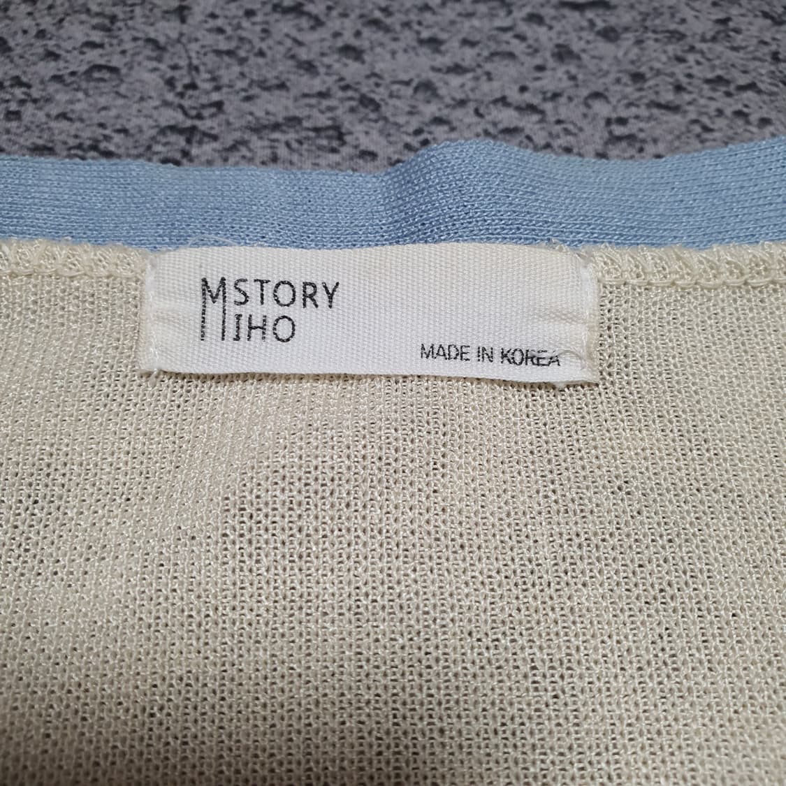 ✨ (바배) 엠스토리 반팔 가디건 상품이미지3