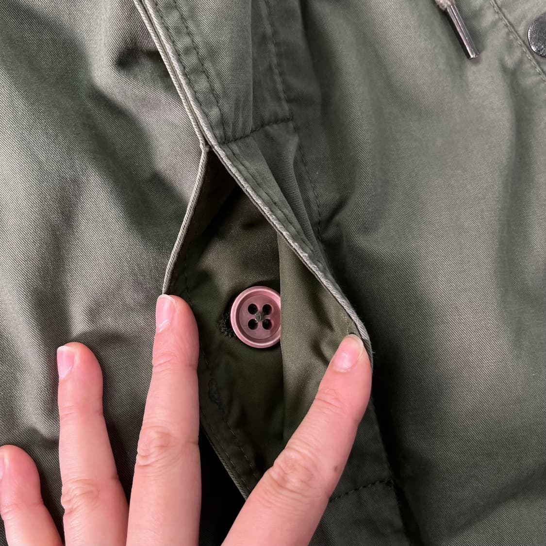 100 디젤 빈티지 필드 후드 야상 자켓 상품이미지7