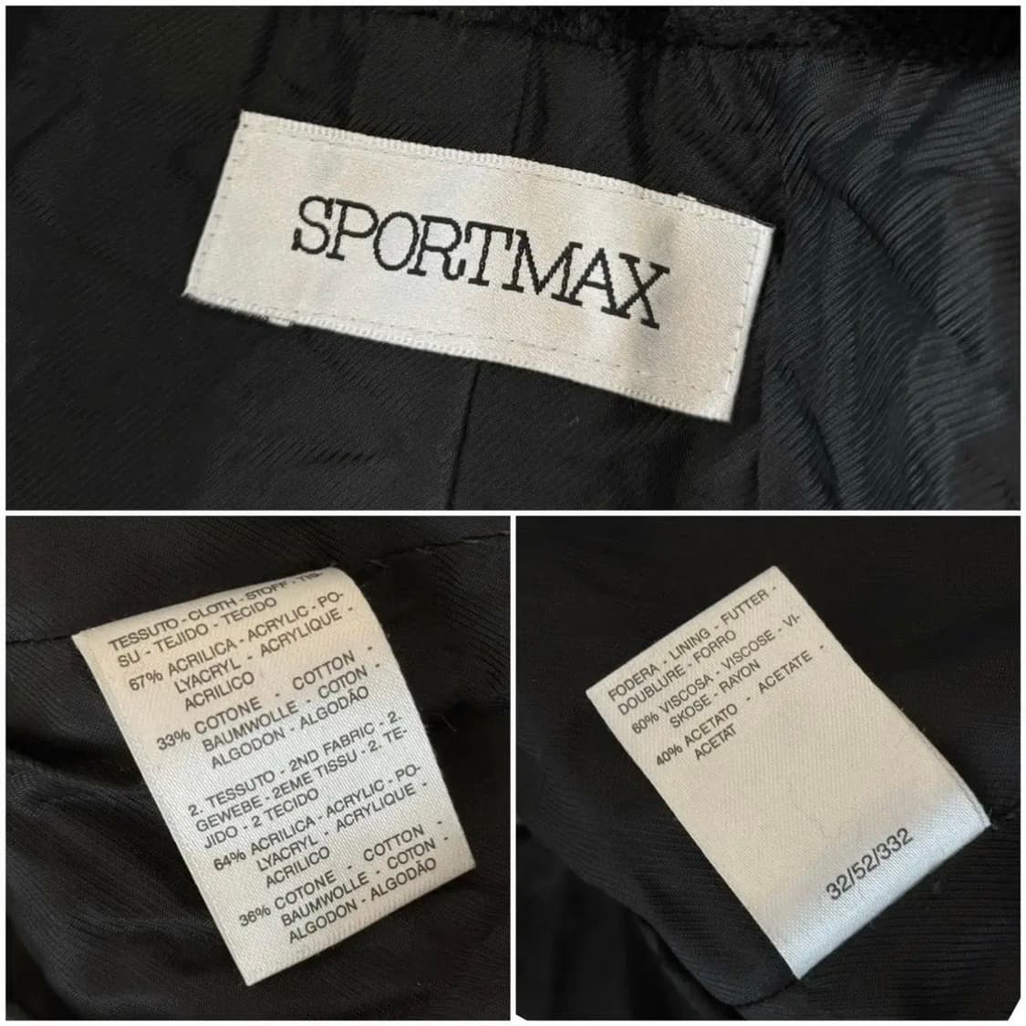 막스마라 스포트막스 에코 퍼 더블 브레스티드 코트 상품이미지7