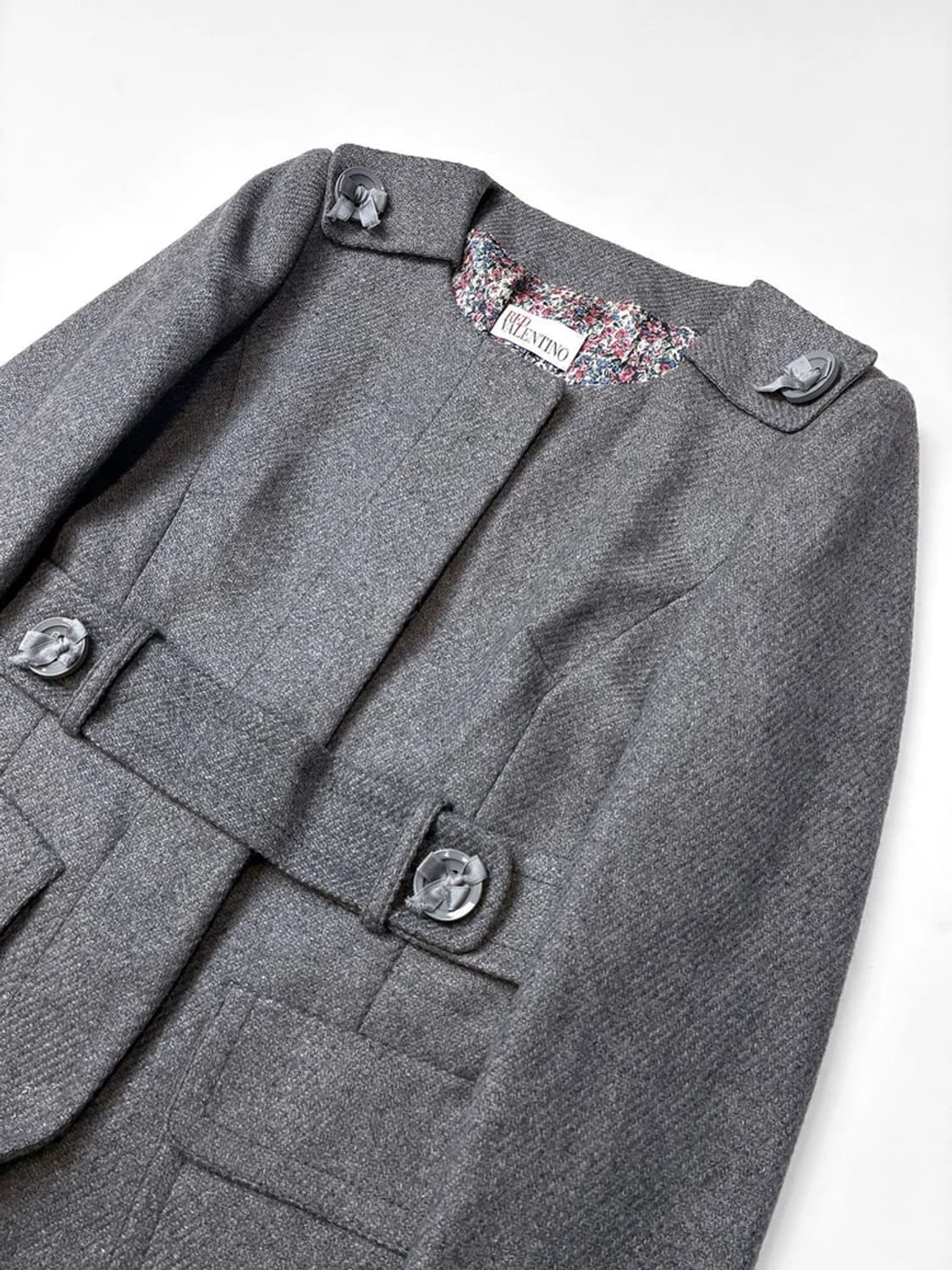 발렌티노 오리지널 울 헤링본 코트 PN5422 상품이미지2