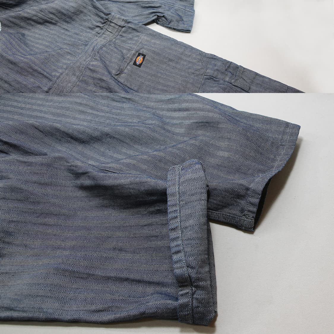 (착용컷) 디키즈 헤링본 점프 수트 (남성용 L) 상품이미지10