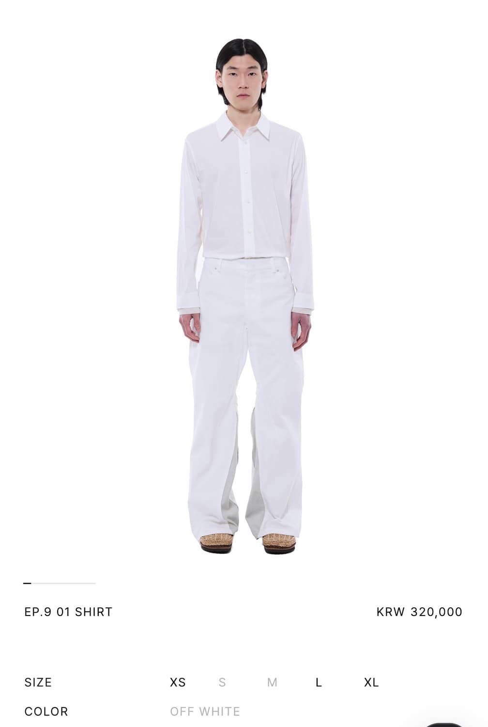 Xlim ep9 01 shirt 새상품 m 상품이미지1