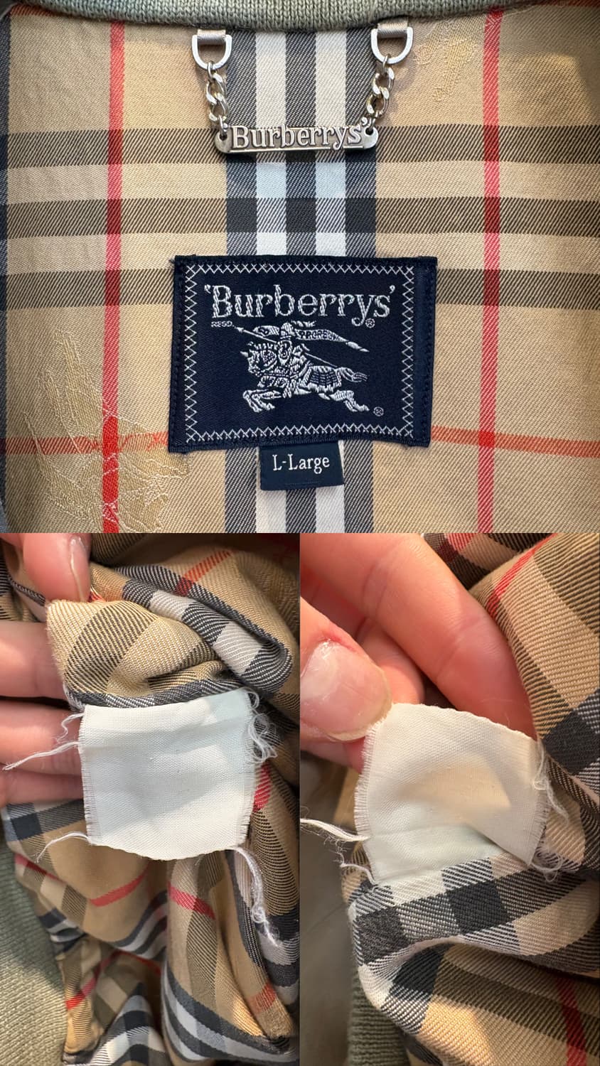 버버리 스윙탑 자켓 상품이미지10