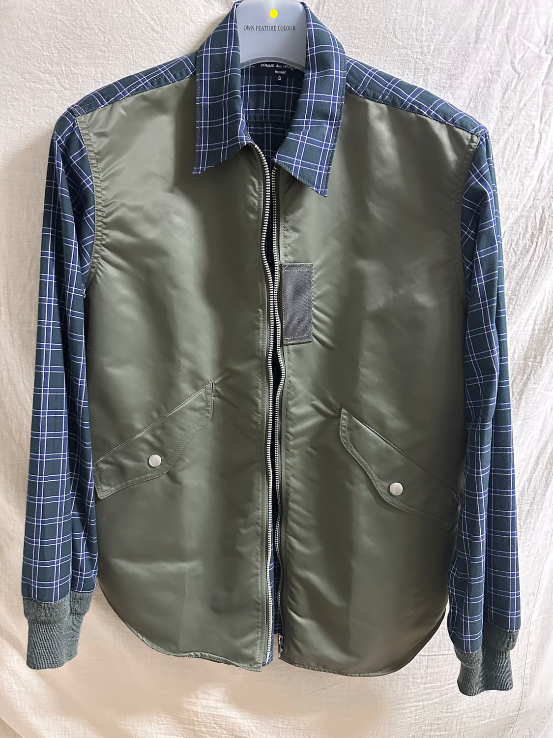 꼼데가르송 옴므 ma-1 도킹셔츠 상품이미지2