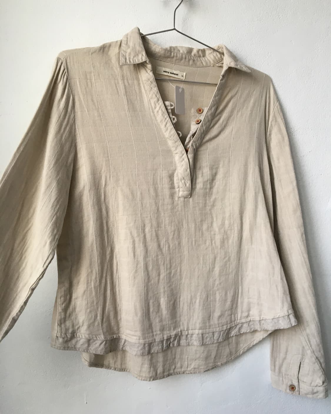 Henry neck pk sleeve 상품이미지4