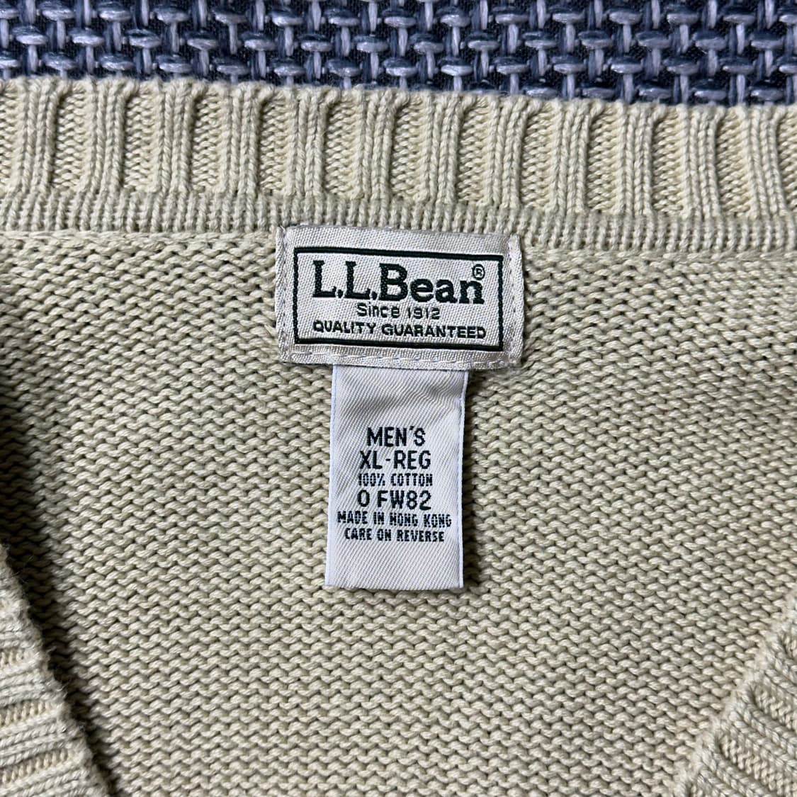 엘엘빈 브이넥 니트 (XL/old-8483) 상품이미지7